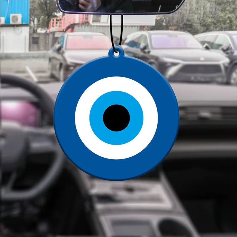 Car Aromatherapy Perfume Air Freshener Japanese Cartoon Anime Rearview Mirror Fragrance Pendant Toilet Air Outlet Round