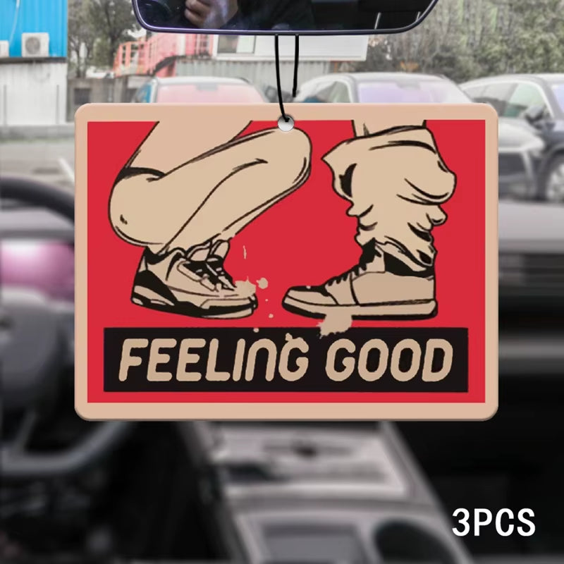 Feel Good Funny Funny Funny Car Aromatherapy Car Perfumery Perfume Lasting Stay Fragrance Pendant Out of the Air Breath Bag