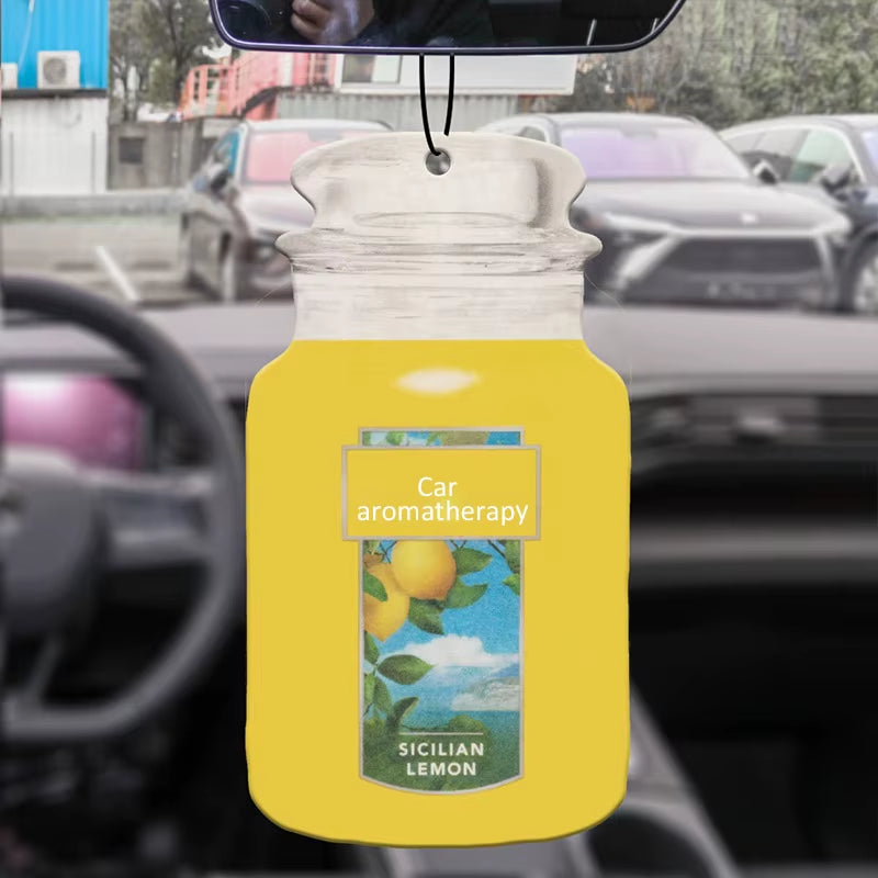 Car Aromatherapy Perfume Air Freshener Japanese Cartoon Anime Rearview Mirror Fragrance Pendant Toilet Air Vent Sexy Citrus