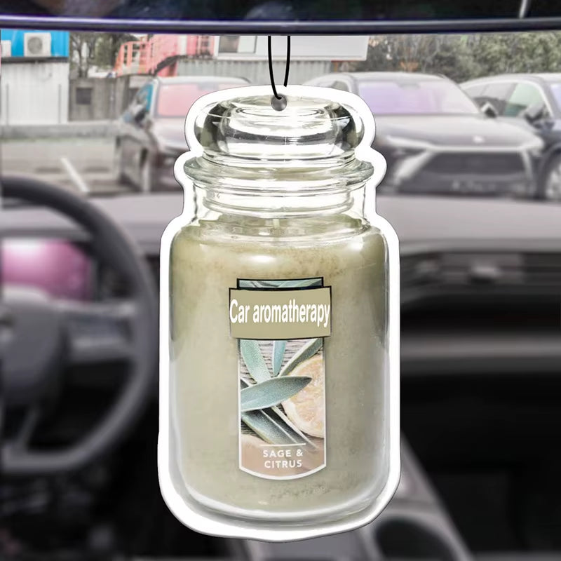 Perfume Bottle Hilton (Hotel Scent) Car Air Freshener, Wardrobe Air Freshener, Perfume, Rearview Mirror Decoration, Car Accessories Interior Pendant, Natural Fragrance to Purify the Air, Anime Cartoon Toilet Sachet, Living Room Office Room Bedside Hanging Ornament
