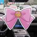Car Aromatherapy Perfume Air Freshener Japanese Cartoon Animation Rearview Mirror Fragrance Pendant Toilet Air Vent Moon Bow