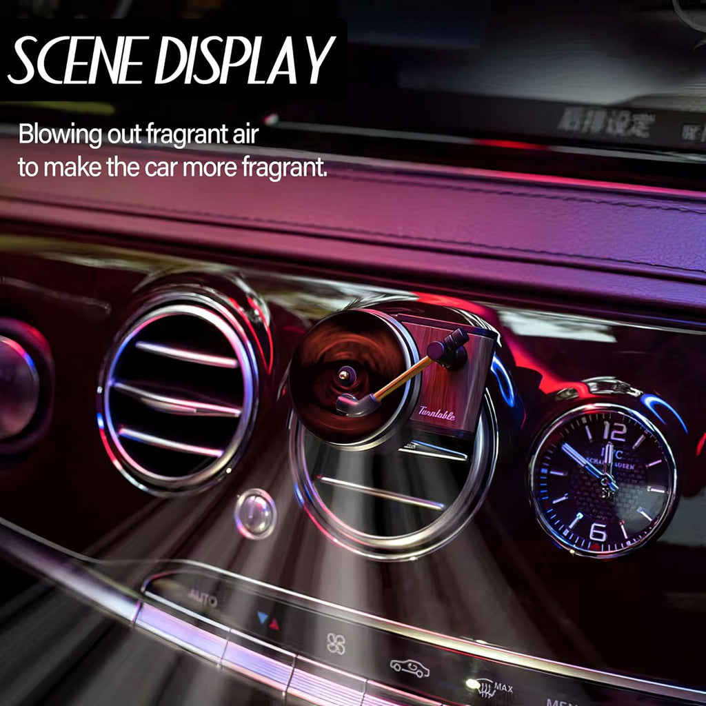 12Pcs Car Air Fresheners Vent Clips,Pop Singer Album Cover Record Player Car Fresheners for Women, Car Inter Accessories Music Lover Gift. (Fashion)