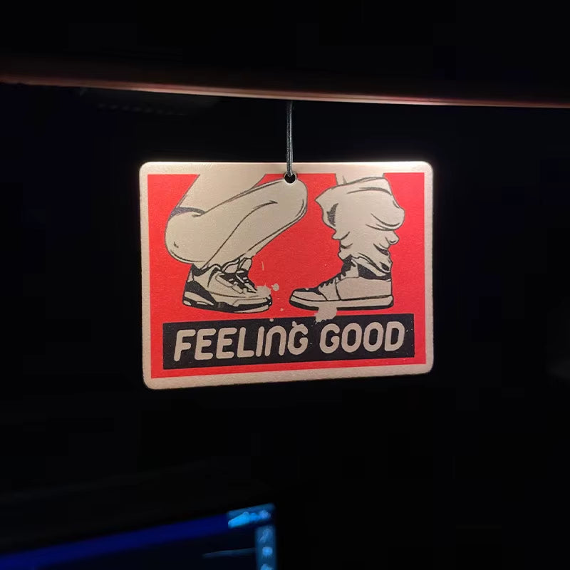 Feel Good Funny Funny Funny Car Aromatherapy Car Perfumery Perfume Lasting Stay Fragrance Pendant Out of the Air Breath Bag