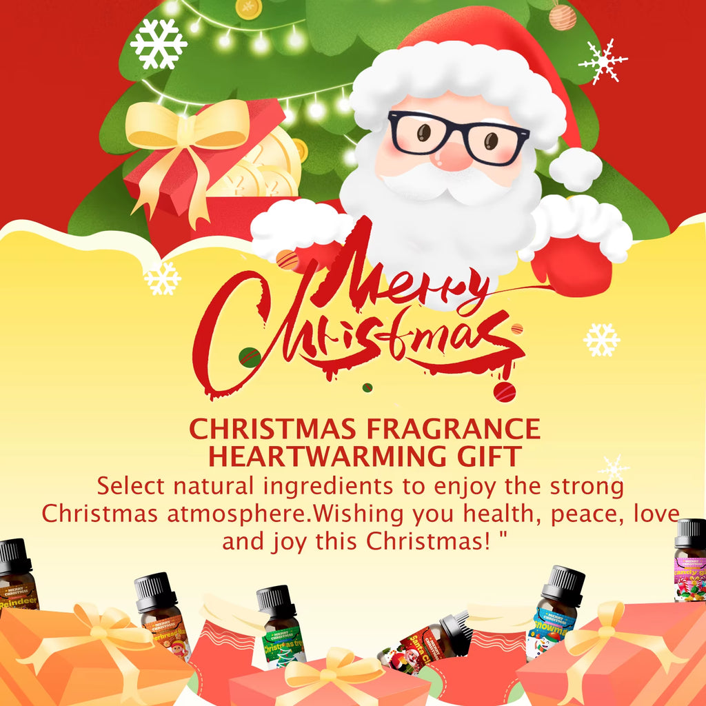 10Ml Gingerbread Man Essential Oil Christmas Perfume Diffuser Christmas Party Christmas Gifts Christmas Decoration