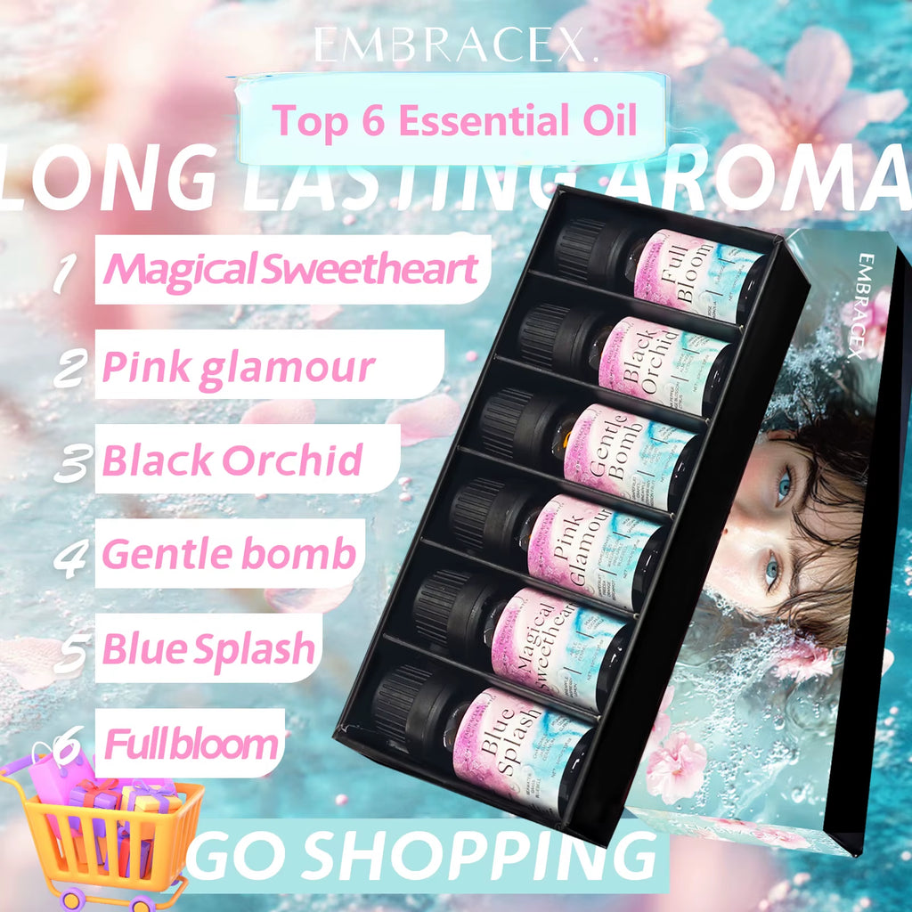 10Ml Pink Glamour Essential Oil Women'S Essential Oils Skin Care Long Lasting Scent Perfume Oils DIY Candle/Soap Gifts for Women