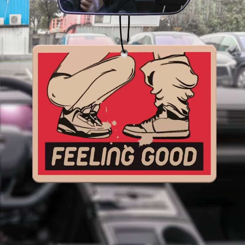 Feel Good Funny Funny Funny Car Aromatherapy Car Perfumery Perfume Lasting Stay Fragrance Pendant Out of the Air Breath Bag