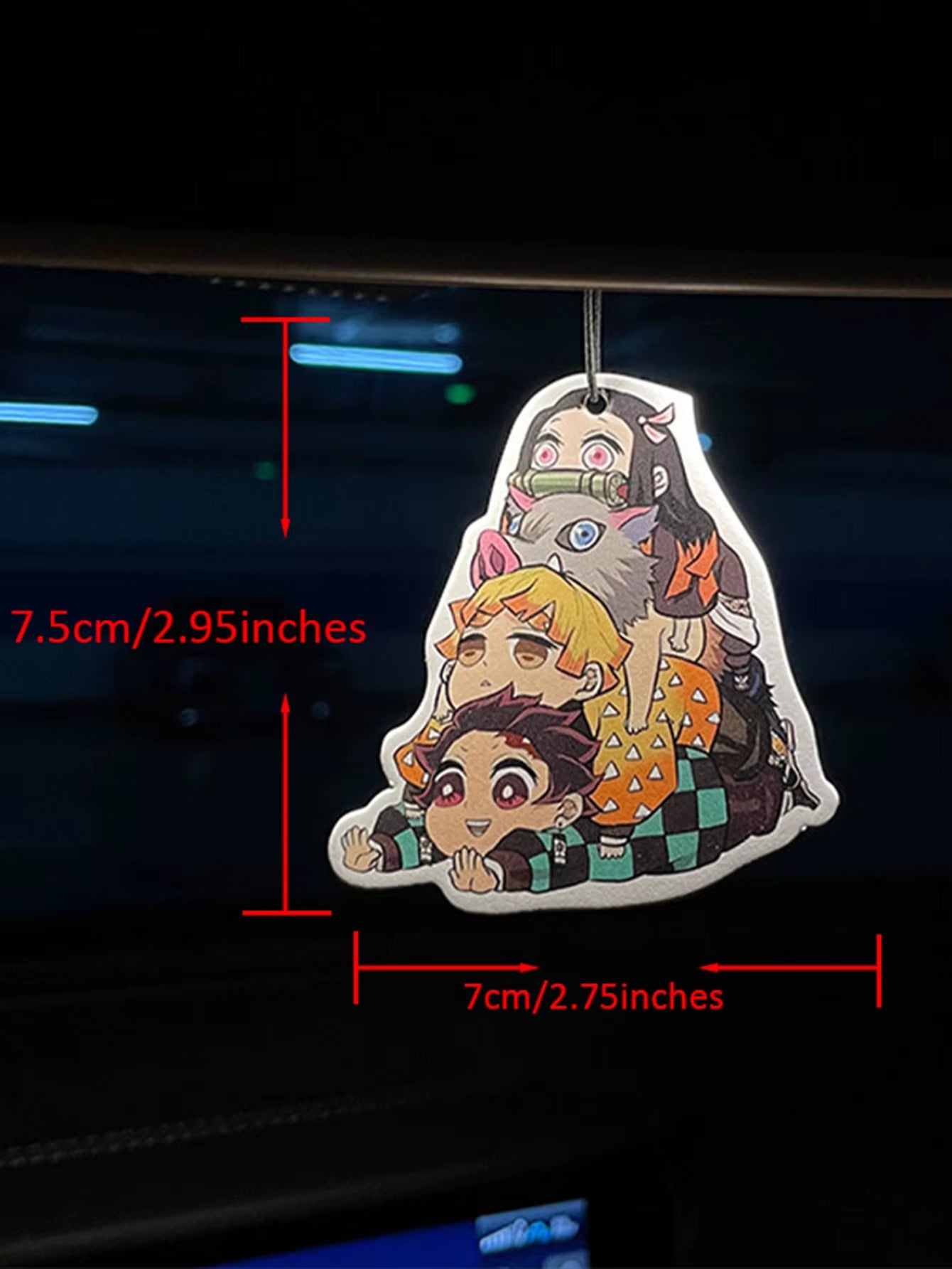 Japanese Anime Cartoon Trend Cartoon Car Incense Car Perfume Perfume Lasting Stay Fragrance Pendant Air-Breath Bag