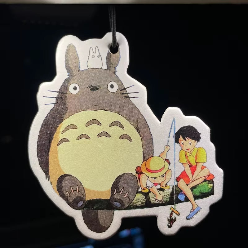 Japanese Anime Cartoon Cartoon Girl Car Aromatherapy Car Perfume Perfume Long-Lasting Stay Fragrance Pendant Out of the Wind Mou