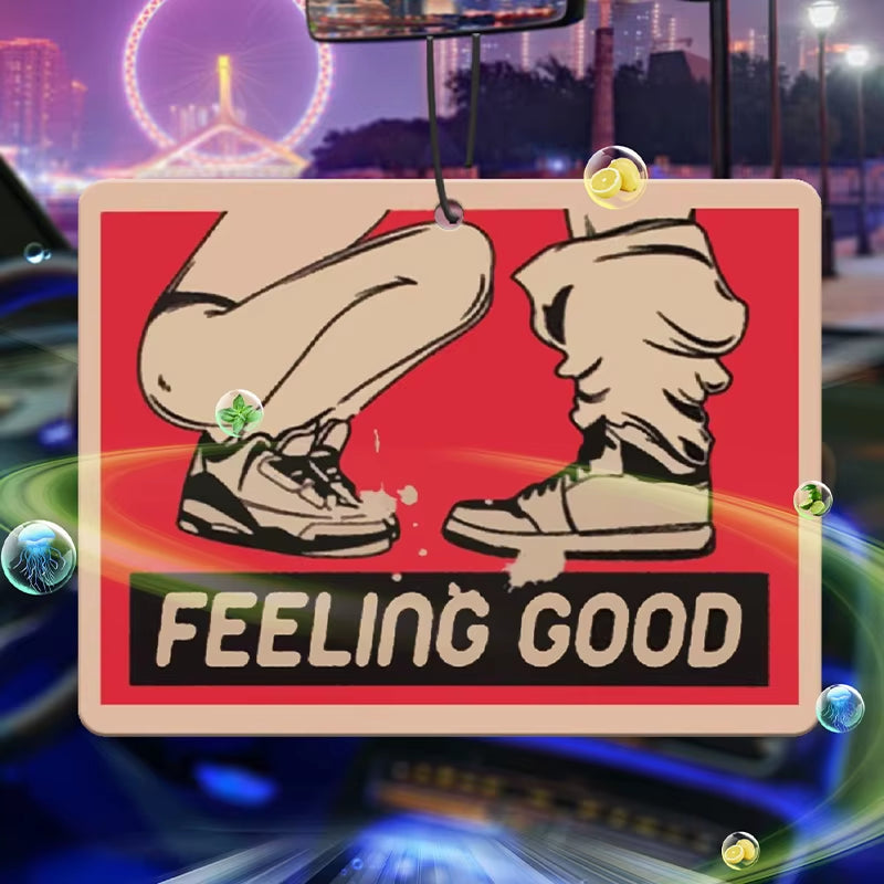 Feel Good Funny Funny Funny Car Aromatherapy Car Perfumery Perfume Lasting Stay Fragrance Pendant Out of the Air Breath Bag