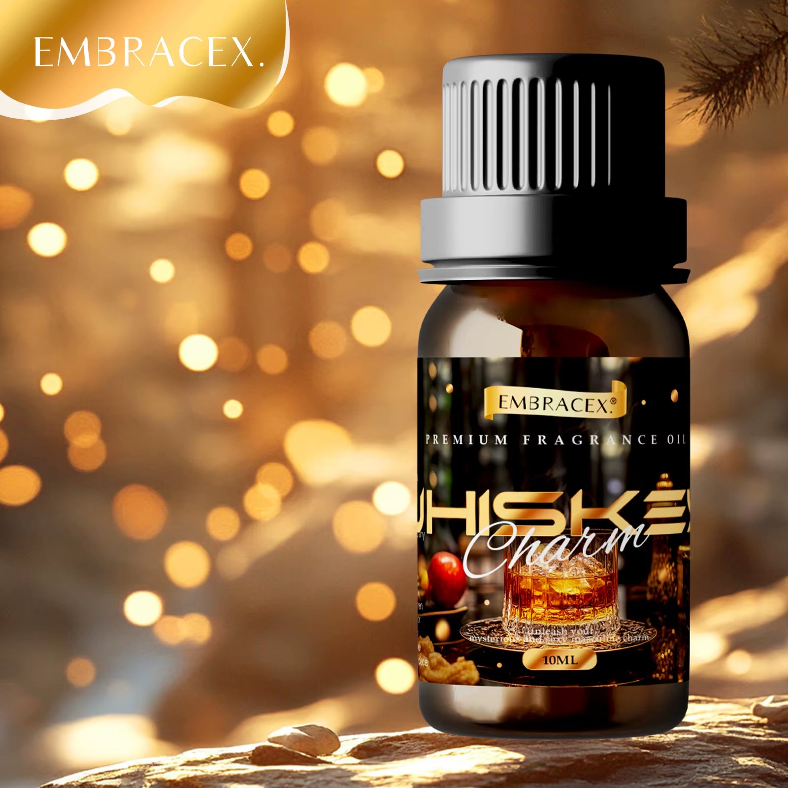 10Ml Whiskey Essential Oil Men'S Essential Oils Perfume Oils Massage Oil DIY Candle/Soap Skin Hair Care Gifts for Father/Husband