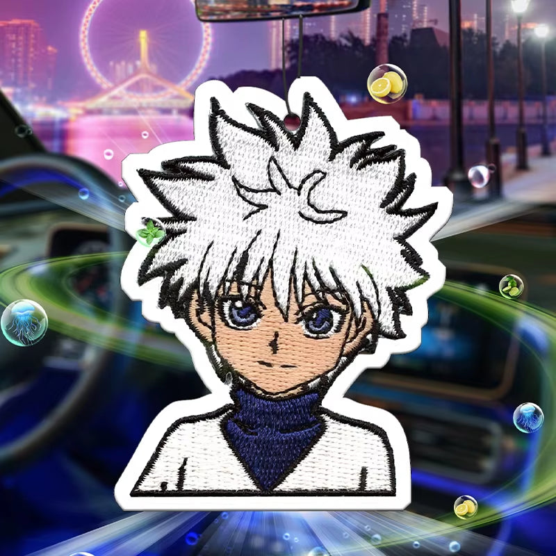 Japanese Anime Cartoon Cartoon Girl Car Aromatherapy Car Perfume Perfume Long-Lasting Stay Fragrance Pendant Out of the Wind Mou