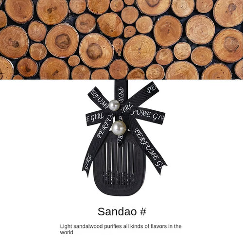 Car Aromatherapy Long Lasting Fragrance Car Perfume Interior High-End Decoration Home Bedroom Wardrobe Fragrance Pendant Perfume
