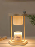 Cute Nordic Dimmable Petal Floral Candle Warmer Lamp with Timer