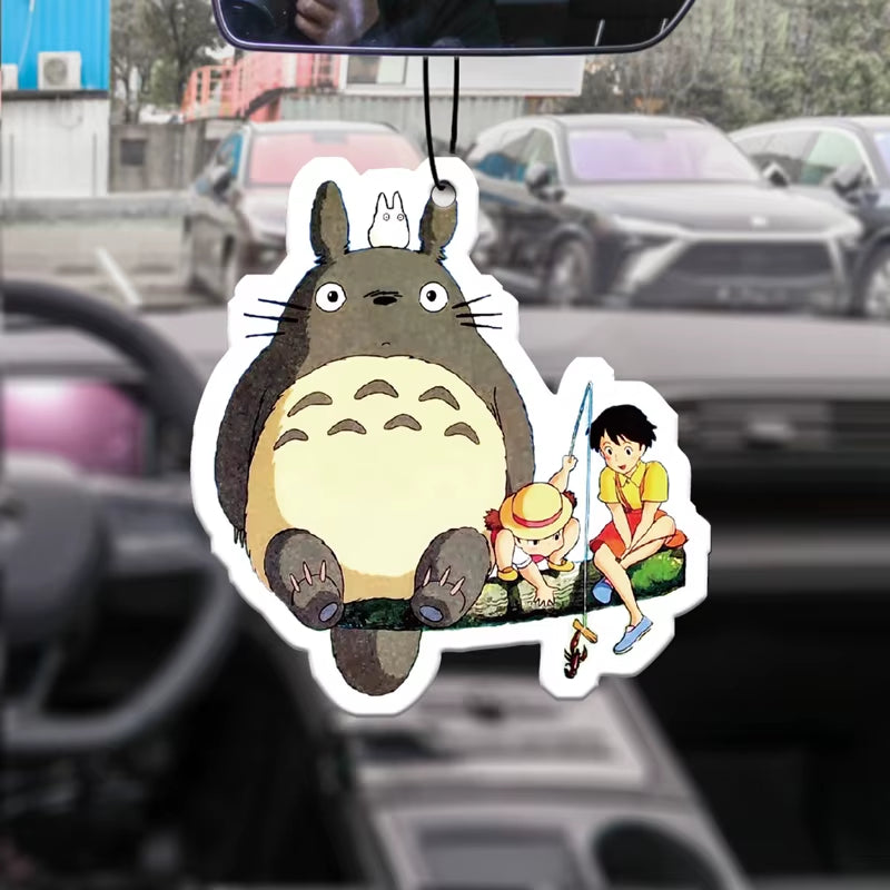 Japanese Anime Cartoon Cartoon Girl Car Aromatherapy Car Perfume Perfume Long-Lasting Stay Fragrance Pendant Out of the Wind Mou