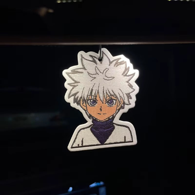 Japanese Anime Cartoon Cartoon Girl Car Aromatherapy Car Perfume Perfume Long-Lasting Stay Fragrance Pendant Out of the Wind Mou