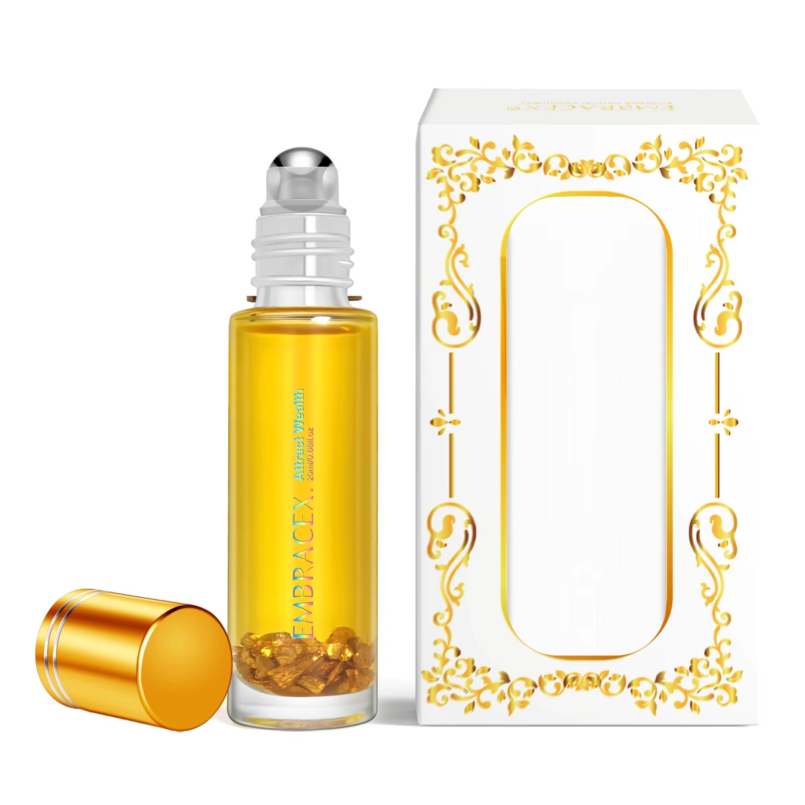 20Ml Attract Wealth Perfume Essential Oil Rollerball Perfume Holiday Gifts Roller Perfume Attract More Money