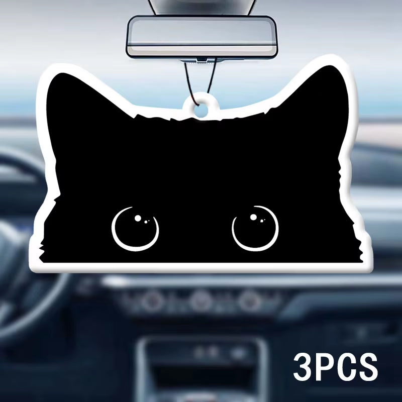 Cute Black Cat Japanese Cartoon Cartoon Characters Cartoon TV Animation Classic Car Incense Car Perfume Perfume Lasting Fragranc