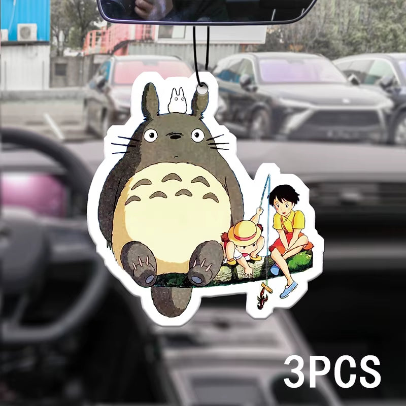 Japanese Anime Cartoon Cartoon Girl Car Aromatherapy Car Perfume Perfume Long-Lasting Stay Fragrance Pendant Out of the Wind Mou