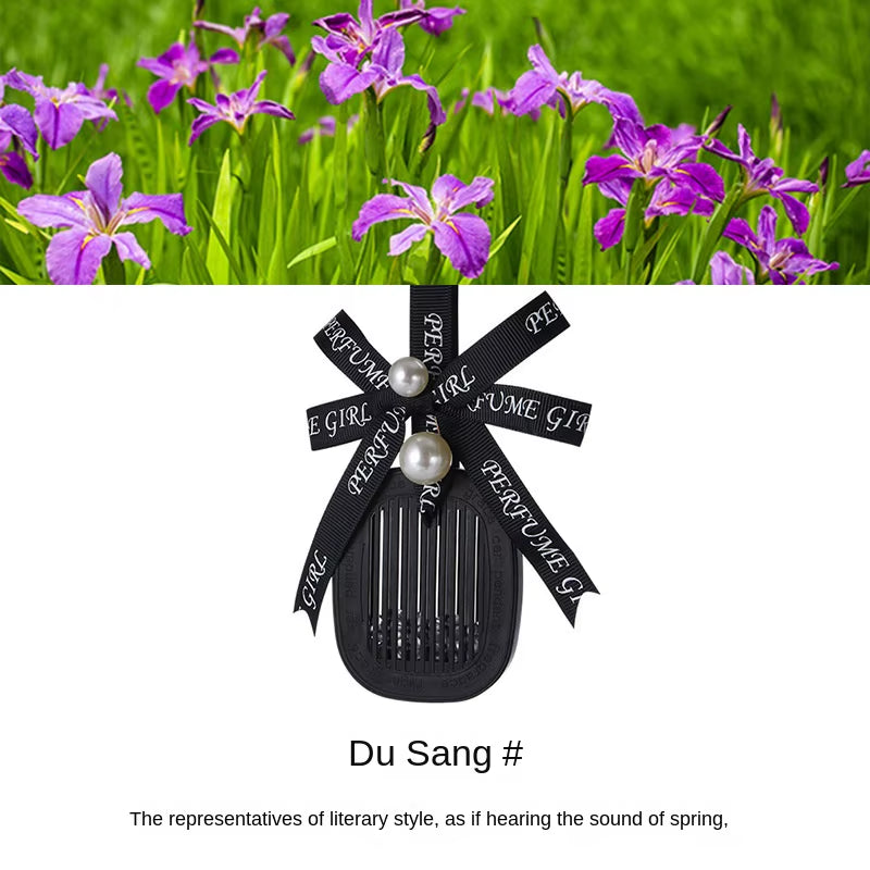 Car Aromatherapy Long Lasting Fragrance Car Perfume Interior High-End Decoration Home Bedroom Wardrobe Fragrance Pendant Perfume