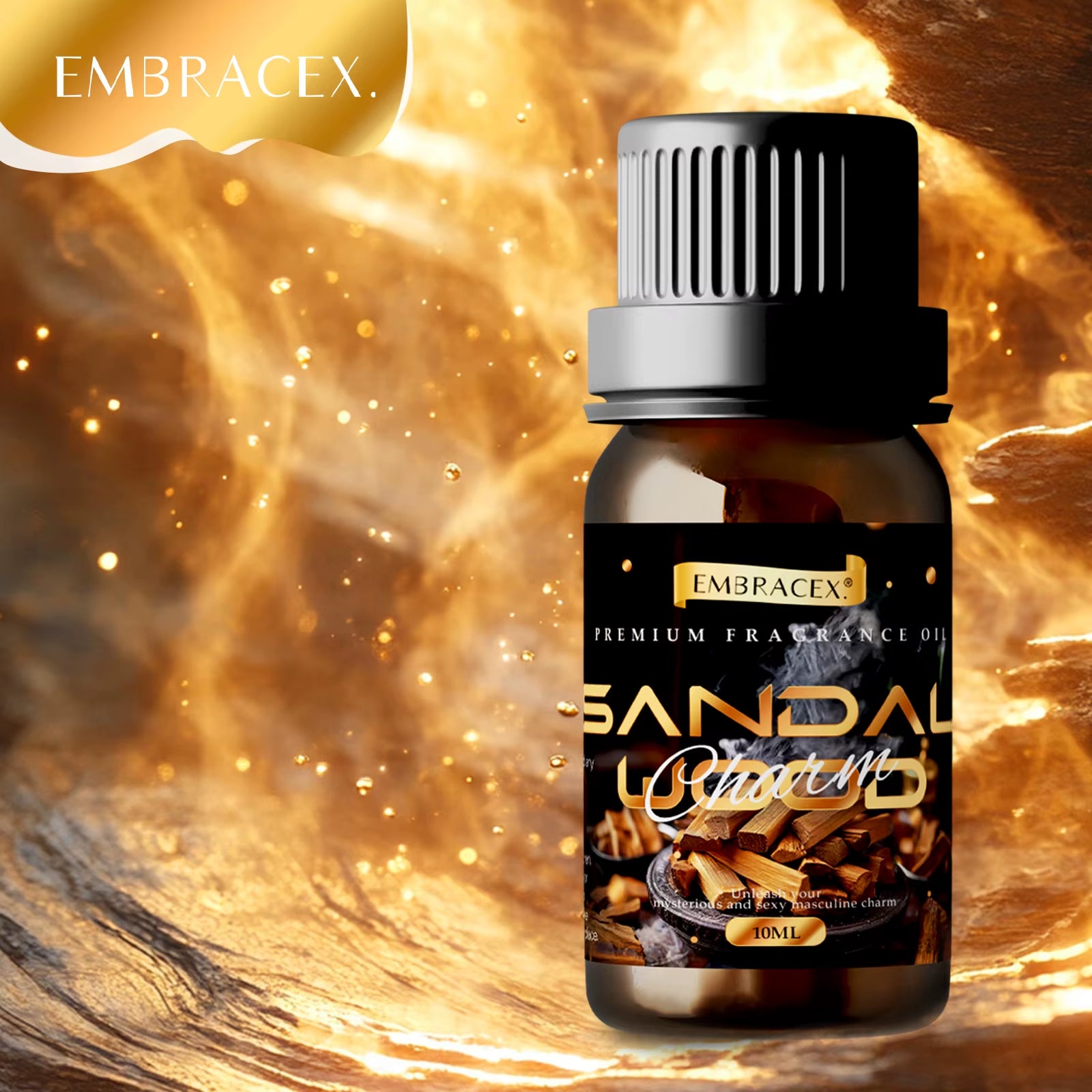 10Ml Sandalwood Essential Oil Men'S Essential Oils DIY Candle/Soap for Perfume Making Skin Hair Care Gifts for Father/Brother